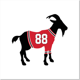 Patrick Kane Chicago Blackhawks Jersey GOAT Posters and Art